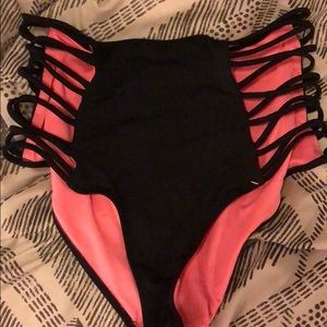 high waisted bikini bottoms